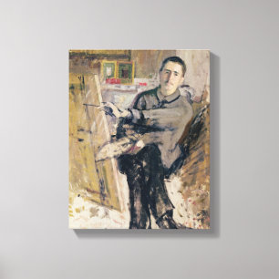 Self Portrait, c.1907-08 Canvas Afdruk