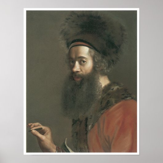 Self-Portrait, Jean-Etienne Liotard, 1744-45 Poster (Voorkant)