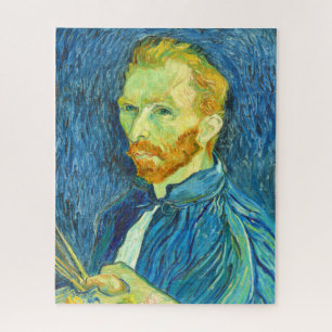 Self Portrait Vincent Van Gogh 1889 Jigzaag Puzzle Legpuzzel