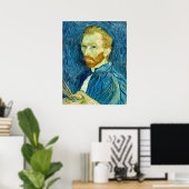 Self-Portrait - Vincent van Gogh Fine Art Poster (Thuiskantoor)