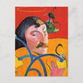 Self-Portrait with Halo and Snake Briefkaart (Voorkant)