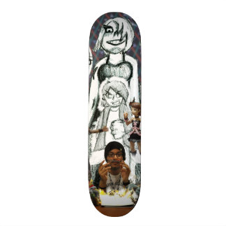 Self-Portret (Christopher Saturn) Skateboard