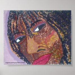 "Self Portret - Digitaal teruggezet Poster