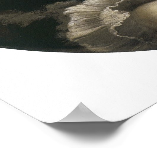 Self-Portret in een Convex Mirror, 1524 Poster (Hoek)