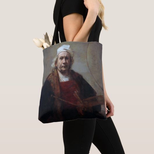 Self-Portret met twee cirkels, Rembrandt Draagtas (Dichtbij)