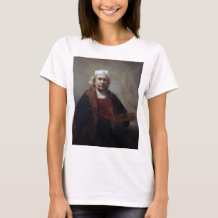 Self-Portret met twee cirkels, Rembrandt T-shirt