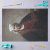 Self-Portret met twee cirkels, Rembrandt Tissuepapier (Craft)