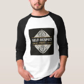 Self-Respect First | Premium Mindset T-Shirt | Lux (Voorkant)