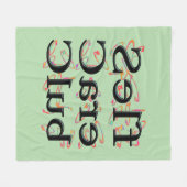 selfcare club fleece deken (Voorkant (Horizontaal))