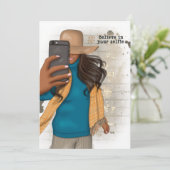 Selfie Bachelorette Invitation (Debout devant)