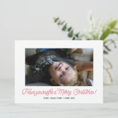 Selfie Carte photo de vacances (Debout devant)