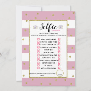 Selfie Challenge spel Kaart