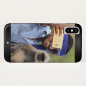 Selfie coque iphone photo (Dos (Horizontal))
