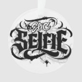 "Selfie Épique" Laisser Tattoo Noël (devant)