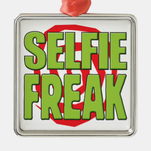 Selfie Freak G Metalen Ornament