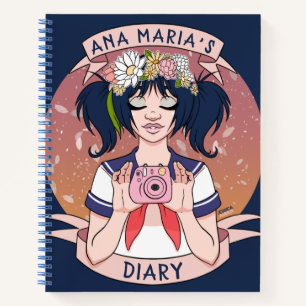 Selfie Girl Personal Diary Notitieboek