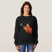 Selfie Gold Fish Trui (Voorkant volledig)