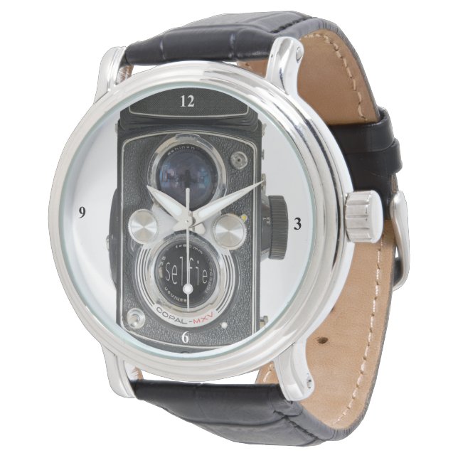 Selfie Horloge (Gekanteld)