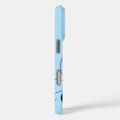 SELFIE Lettering legant ijs iets blauw Case-Mate iPhone Case (Achterkant / Rechts)