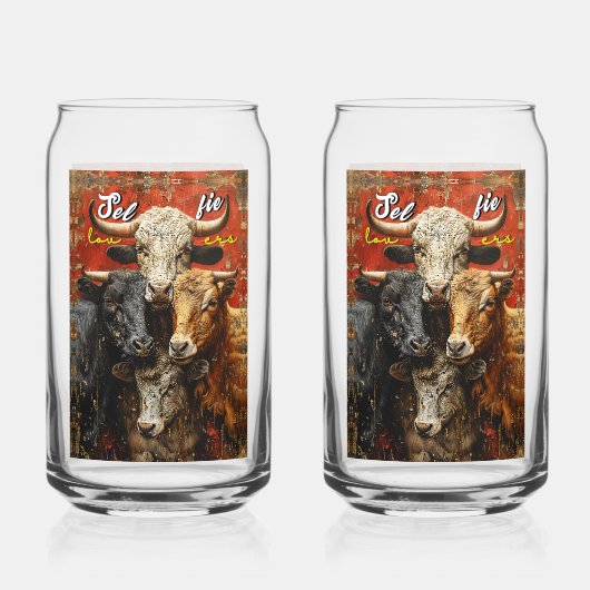 Selfie Lovers Vaches (Recto)