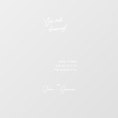 Selfie Mirror | Bruiloft Welkomstbord Decal (Vel)