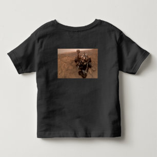 Selfie van Mars Curiosity Rode Mars Landschap Kinder Shirts
