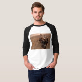 Selfie van Mars Curiosity Rood Marslandschap T-shirt (Voorkant volledig)