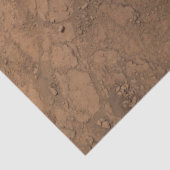 Selfie van Mars Curiosity Rood Marslandschap Tissuepapier (Detail)