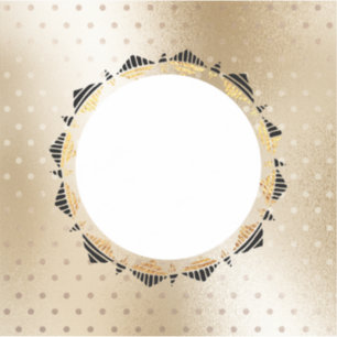 Selfie Vinyl Custom Cut Sticker en couleur or