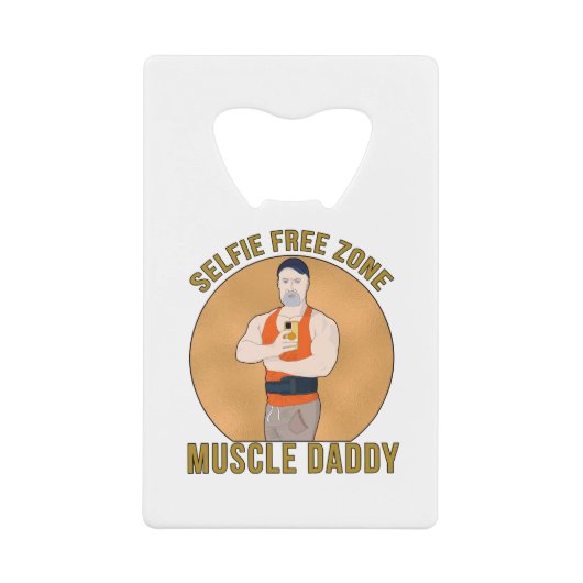 Selfie Zone libre Muscle Papa (Devant)