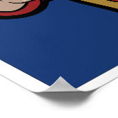 Selfie Zone-Poster (aanpasbaar) Poster (Hoek)