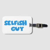 Selfish Guy Bagagelabel (Voorkant (horizontaal))