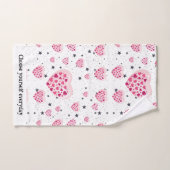 Selflove inspirational quote sweet heart and start (Serviette à main)