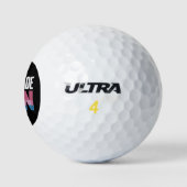 Selfmade Man Transgender Trans Pride Flag Transsex Golfballen (Logo)
