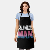 Selfmade Man Transgender Trans Pride Flag Transsex Schort (Gedragen)