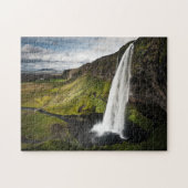 Seljalandsfoss Waterfall | IJsland Legpuzzel (Horizontaal)