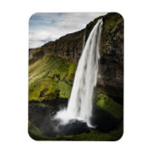 Seljalandsfoss Waterfall | IJsland Magneet (Verticaal)