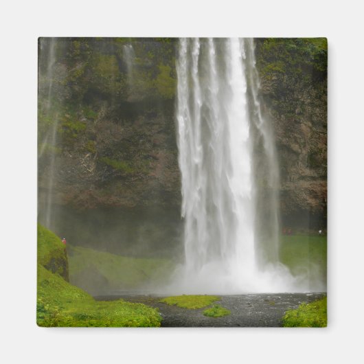 Seljalandsfoss Waterfall IJsland Magnet Magneet (Voorkant)