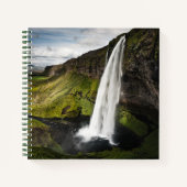 Seljalandsfoss Waterfall | IJsland Notitieboek (Voorkant)
