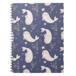 Selkie Kunstprint | Whimsische Oceaan Illustratie Notitieboek
