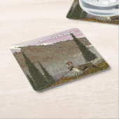 Selkirk Cariou Vierkante Kartonnen Onderzetter (Schuin)