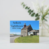 Selkirk Lighthouse, Briefkaart van New York (Staand voorkant)