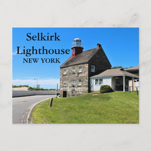 Selkirk Lighthouse, Briefkaart van New York (Voorkant)