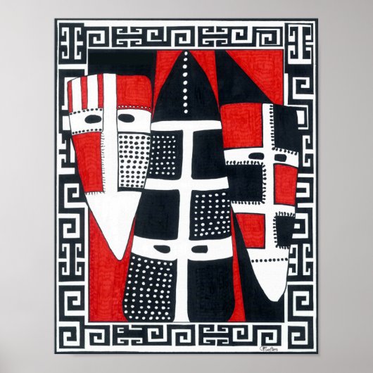 Selknam poster (Voorkant)