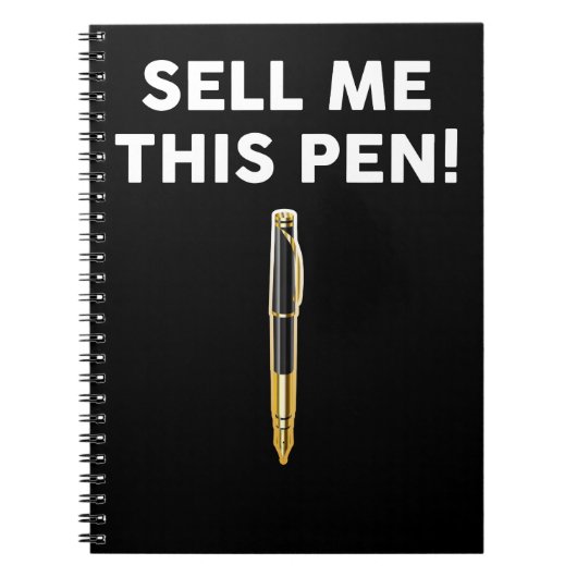 Sell Me This Pen Notitieboek (Voorkant)