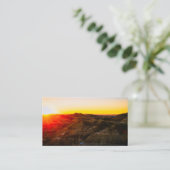 Sell the sunrise !  visitekaartje (Staand voorkant)