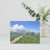 Sella Massif Corvara Italie Alta Badia Carte posta (Debout devant)