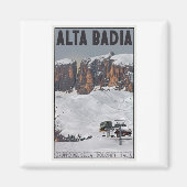 Sella Ronda - Alta Badia Magneet (Voorkant)