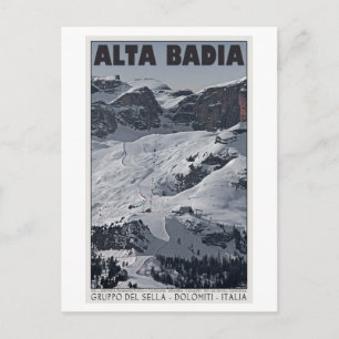 Sella Ronda - Alta Badia Run 20 Briefkaart
