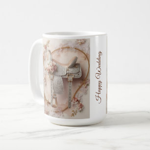 Selle et étincelle - Mug Mariage occidental